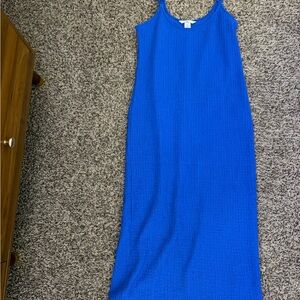 H&M Royal Blue Maxi Dress